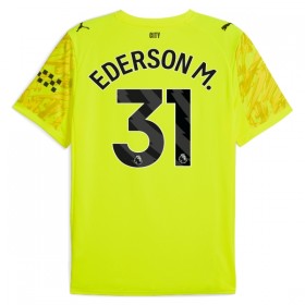 Manchester City Ederson M. 31 Doelman Shirt gele 2025-26